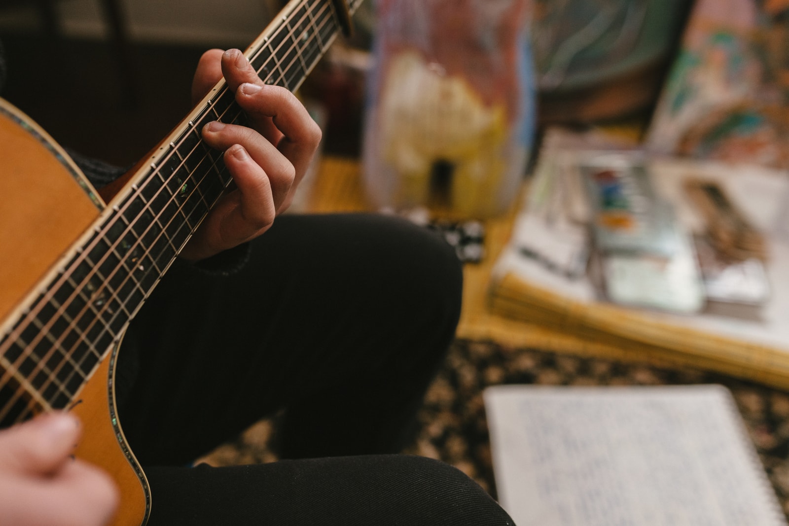 Guitare et yoga